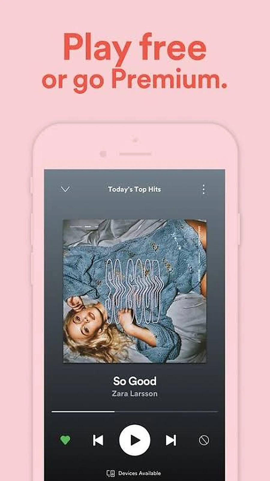 Reproducir puedeciones en cualquier oden Spotify función screenshot