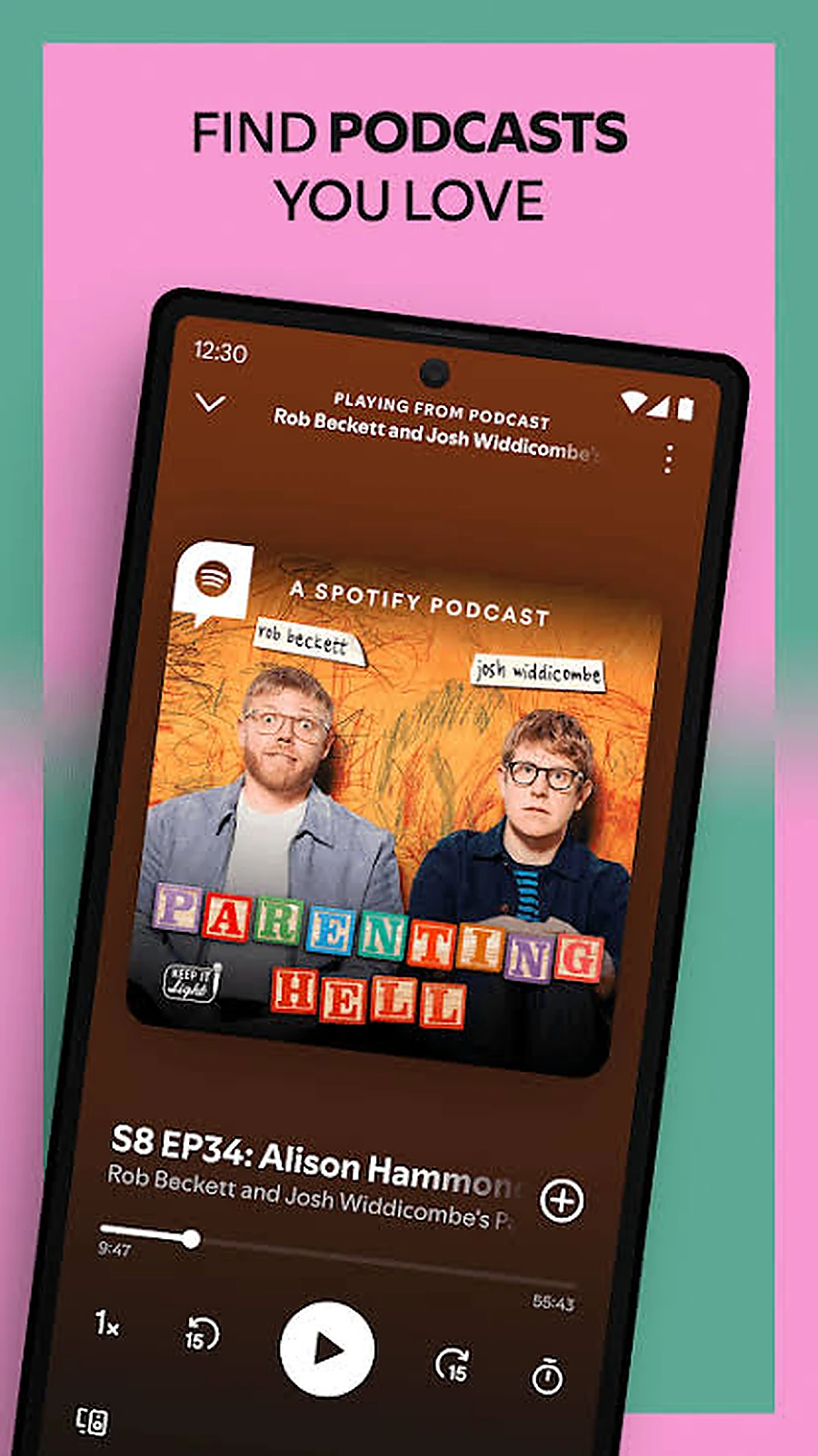 Podcast Streaming Spotify función screenshot